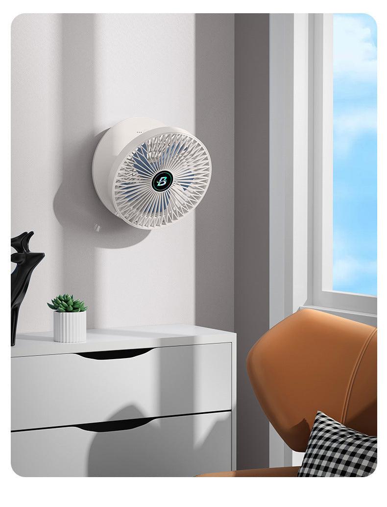 Mini opvouwbare ventilator draagbaar oplaadbaar verstelbaar stil koelend