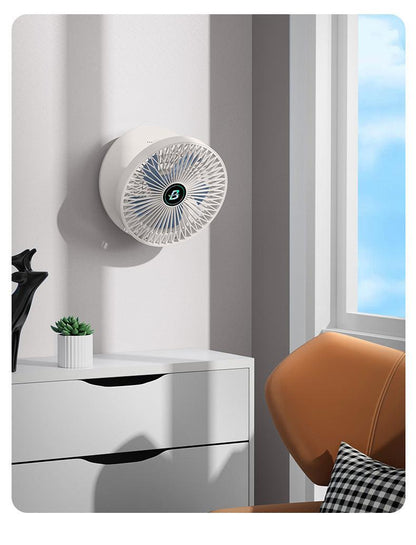 Mini opvouwbare ventilator draagbaar oplaadbaar verstelbaar stil koelend