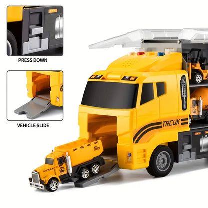 MiniTruck bouwvoertuig speelgoedset voor creatieve kinderen