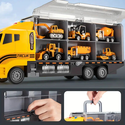 MiniTruck bouwvoertuig speelgoedset voor creatieve kinderen