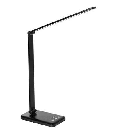 Moderne verstelbare LED bureaulamp met USB-oplader dimbare kantoor- en slaapkamerverlichting
