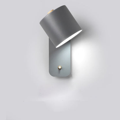 Moderne LED wandlamp met schakelaar binnen wandlamp