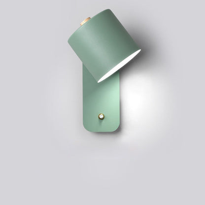 Moderne LED wandlamp met schakelaar binnen wandlamp