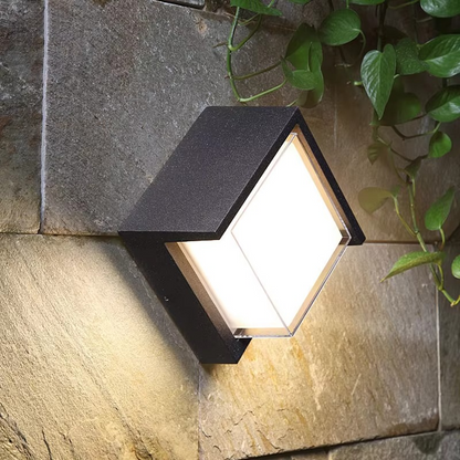 Moderne buiten LED wandlamp met bewegingssensor waterdicht IP65