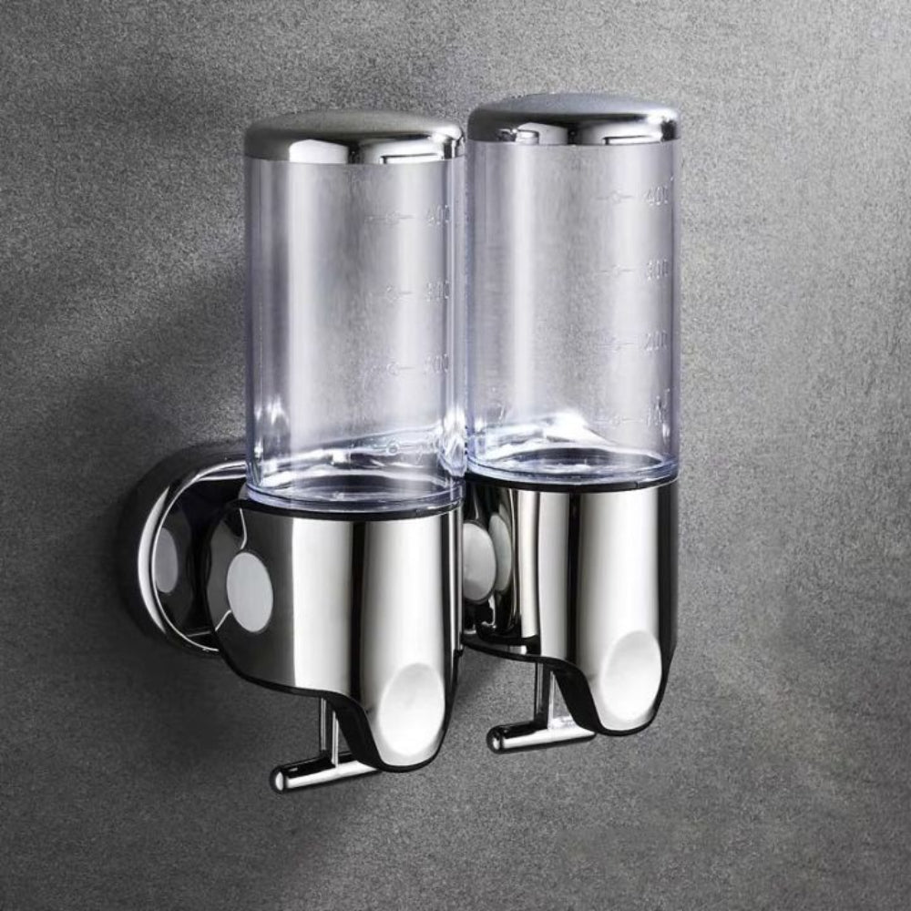 Moderne wandgemonteerde zeepdispenser roestvrijstalen badkameraccessoire
