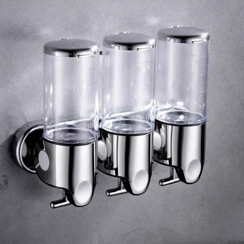 Moderne wandgemonteerde zeepdispenser roestvrijstalen badkameraccessoire