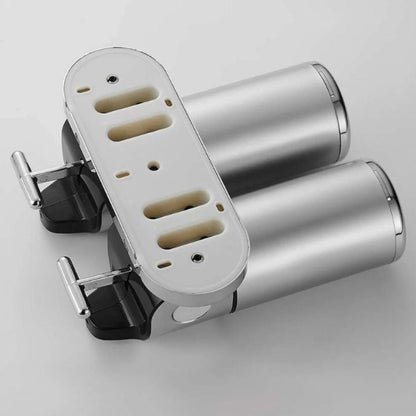 Moderne wandgemonteerde zeepdispenser roestvrijstalen badkameraccessoire