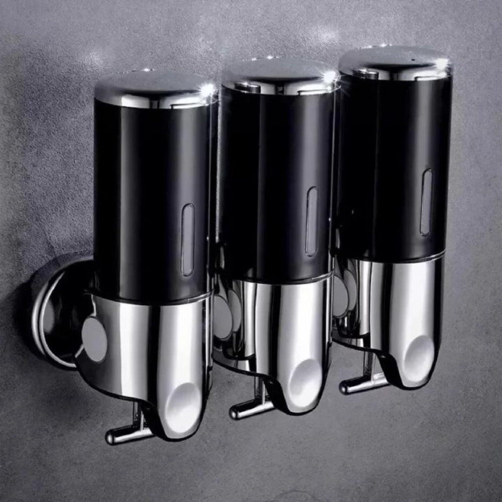 Moderne wandgemonteerde zeepdispenser roestvrijstalen badkameraccessoire