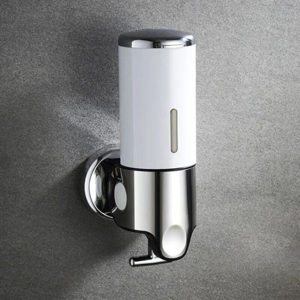 Moderne wandgemonteerde zeepdispenser roestvrijstalen badkameraccessoire