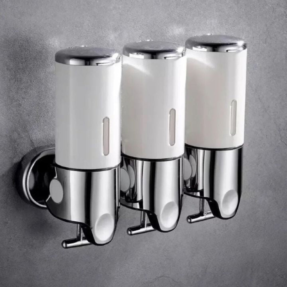 Moderne wandgemonteerde zeepdispenser roestvrijstalen badkameraccessoire