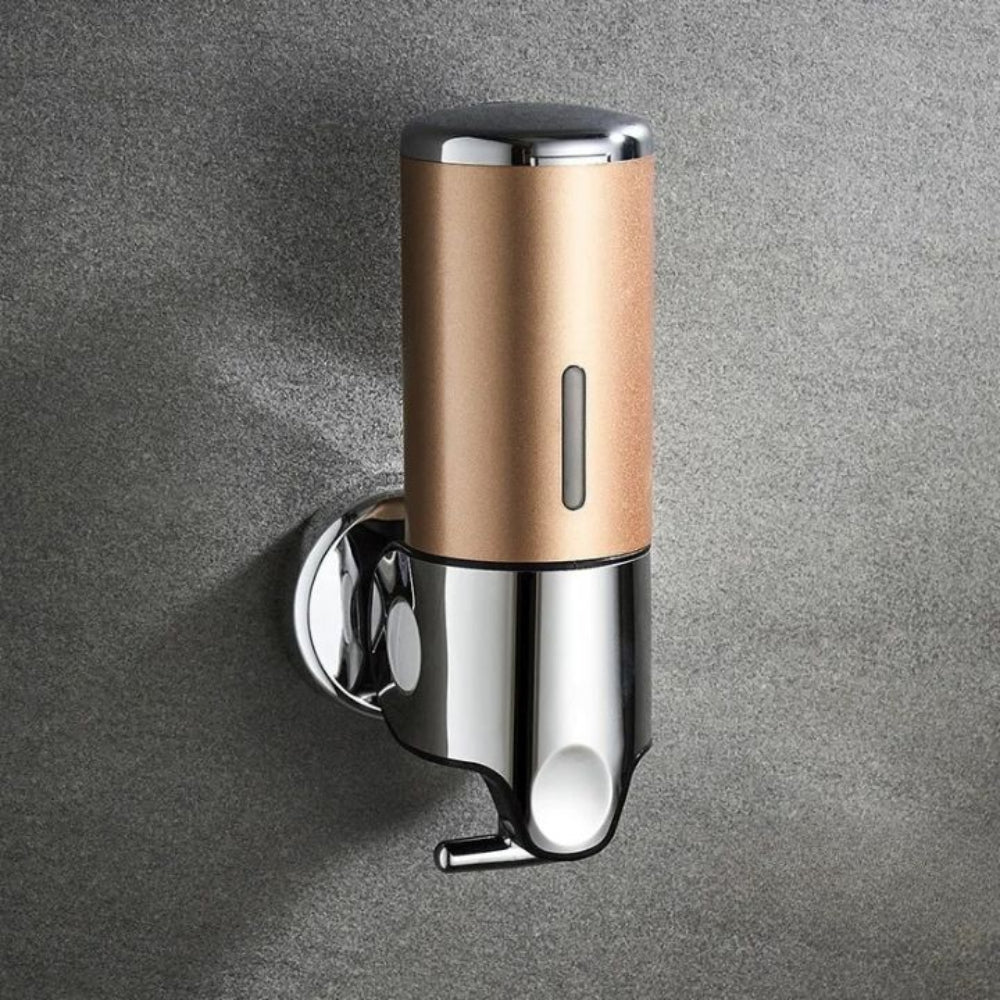 Moderne wandgemonteerde zeepdispenser roestvrijstalen badkameraccessoire