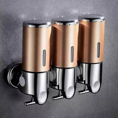 Moderne wandgemonteerde zeepdispenser roestvrijstalen badkameraccessoire