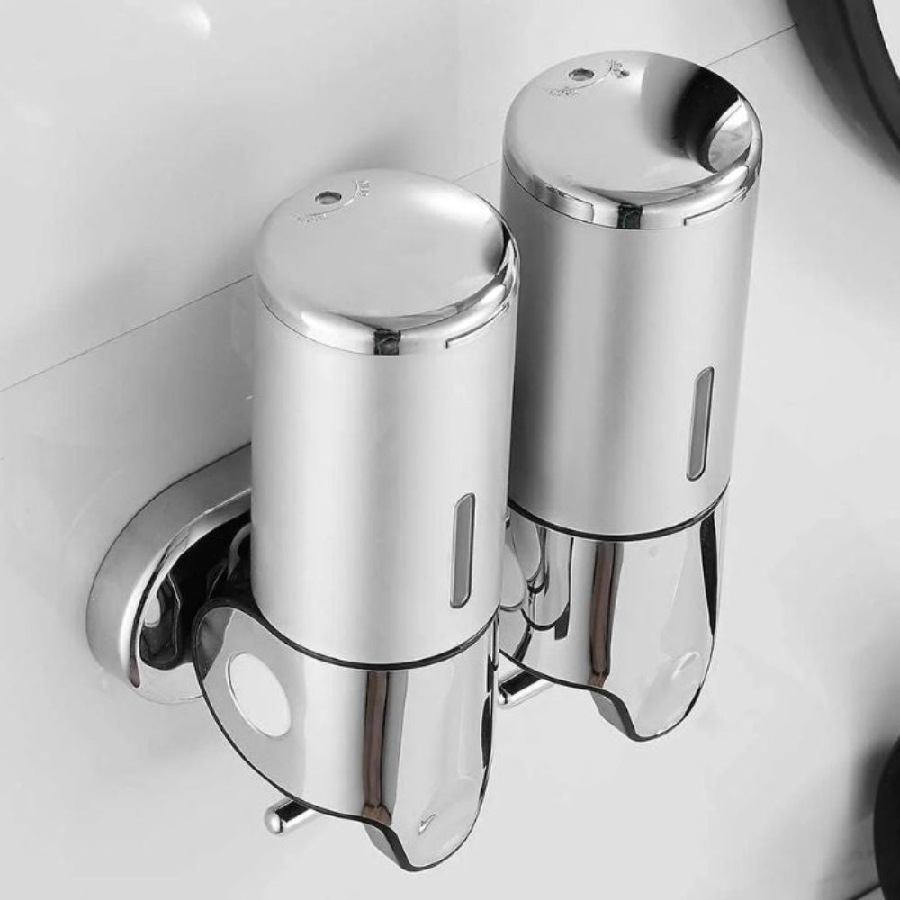 Moderne wandgemonteerde zeepdispenser roestvrijstalen badkameraccessoire