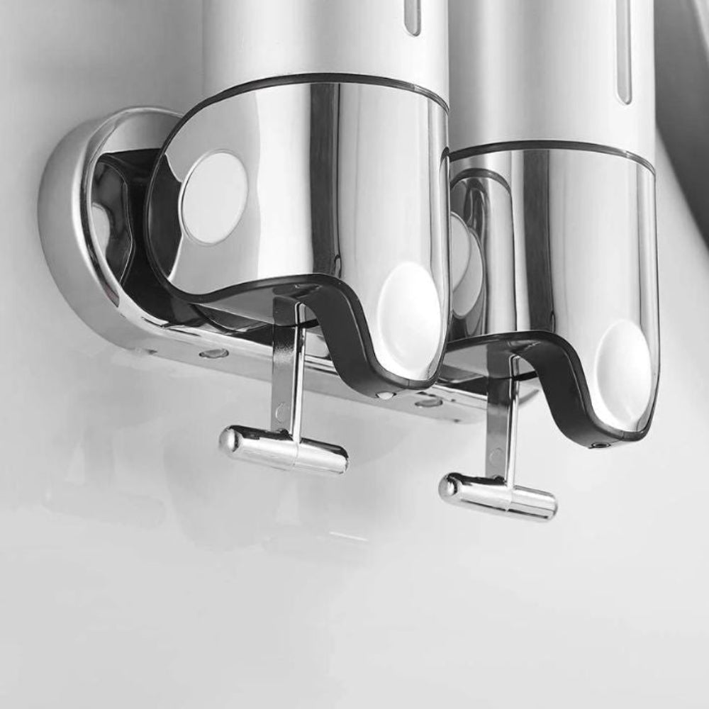 Moderne wandgemonteerde zeepdispenser roestvrijstalen badkameraccessoire