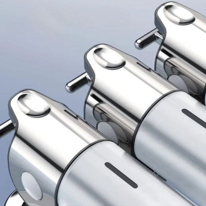 Moderne wandgemonteerde zeepdispenser roestvrijstalen badkameraccessoire