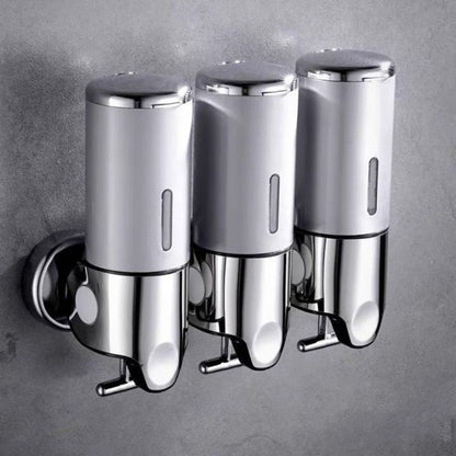 Moderne wandgemonteerde zeepdispenser roestvrijstalen badkameraccessoire