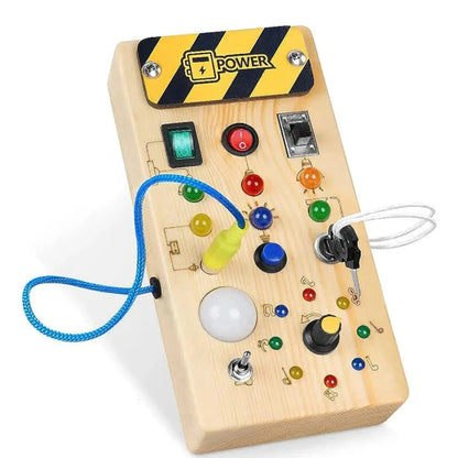 Montessori LED drukbord sensorisch activiteitenspeelgoed voor peuters