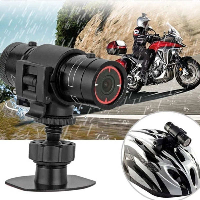 Motorhelm Camera HD 1080P met Groothoeklens