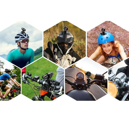 Motorhelm Camera HD 1080P met Groothoeklens