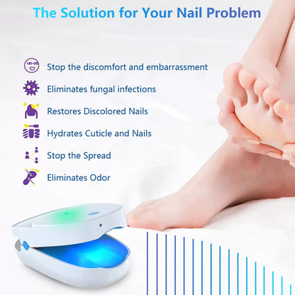 Laserbehandelingsapparaat tegen nagelschimmel met dubbele golflengte therapie