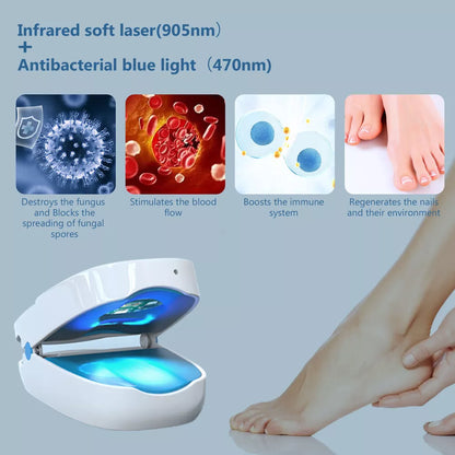Laserbehandelingsapparaat tegen nagelschimmel met dubbele golflengte therapie