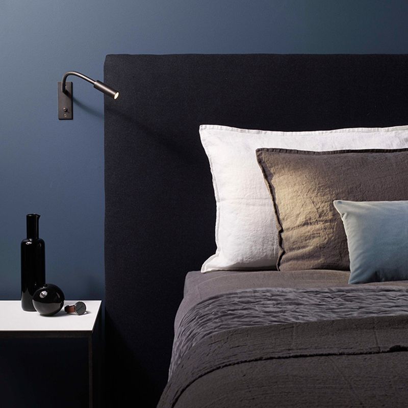 Navo minimalistische verstelbare LED wandspot met draaibare kop voor moderne accentverlichting