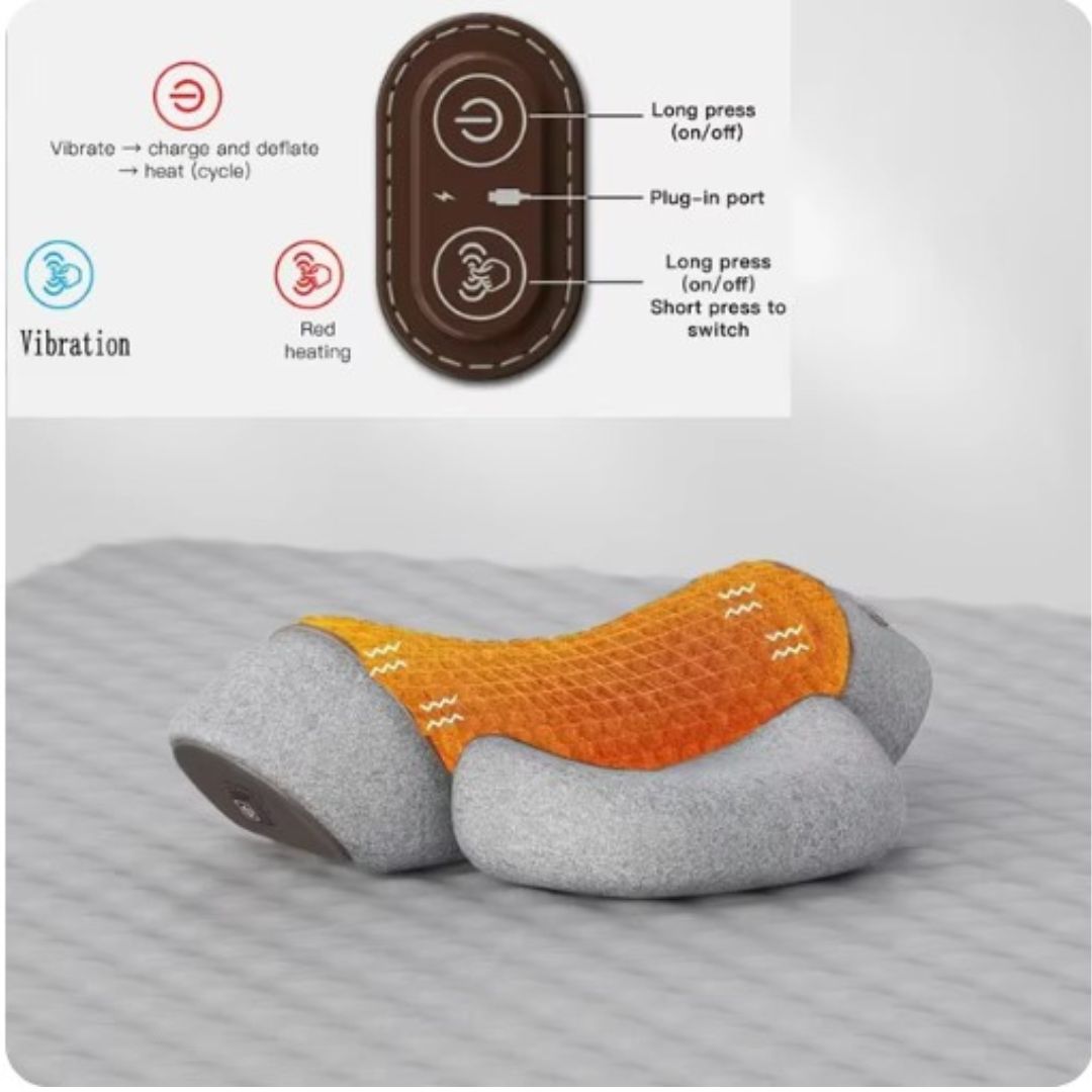 NeckEase memory foam orthopedisch kussen voor nekondersteuning