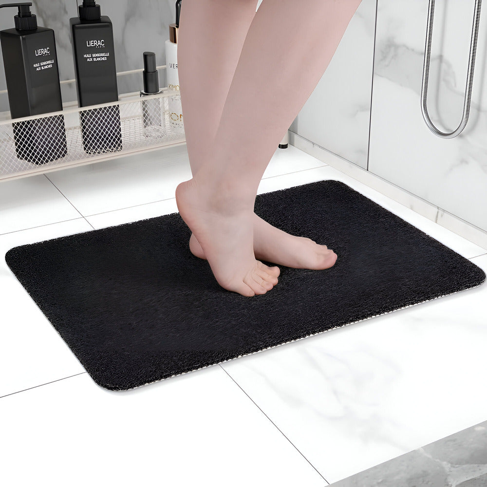 Antislip douchemat gewatteerde schimmelwerende badkamervloermat