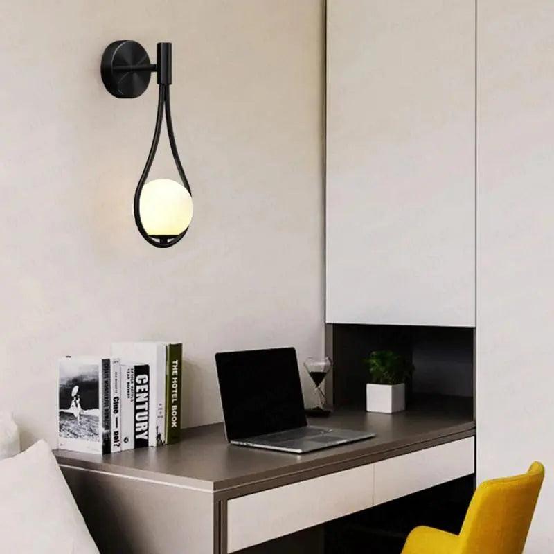 Noordse Minimalistische LED Wandlamp – Moderne Sfeerverlichting Binnen