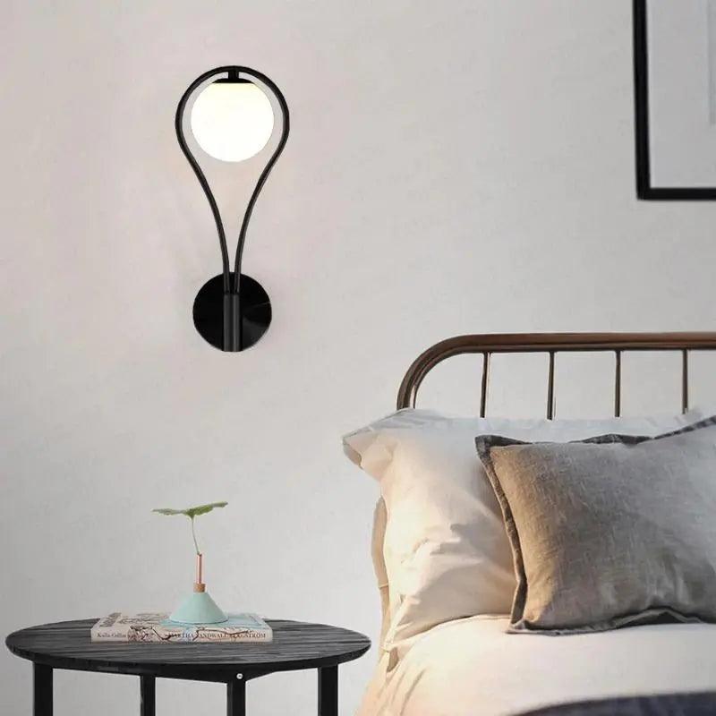 Noordse Minimalistische LED Wandlamp – Moderne Sfeerverlichting Binnen