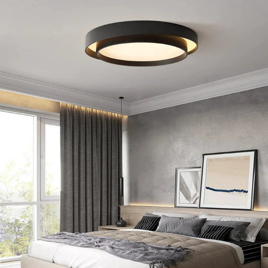 NordicAura Minimalist LED Ceiling Light Modern Flush Mount Lighting
