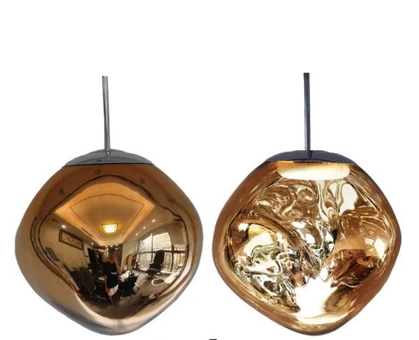 NordicGlow glazen hanglamp moderne Scandinavische plafondlamp