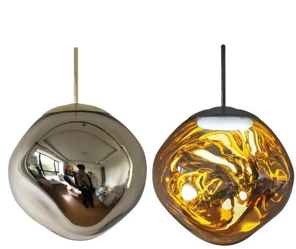 NordicGlow glazen hanglamp moderne Scandinavische plafondlamp