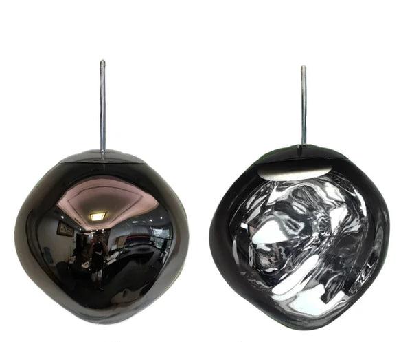 NordicGlow glazen hanglamp moderne Scandinavische plafondlamp
