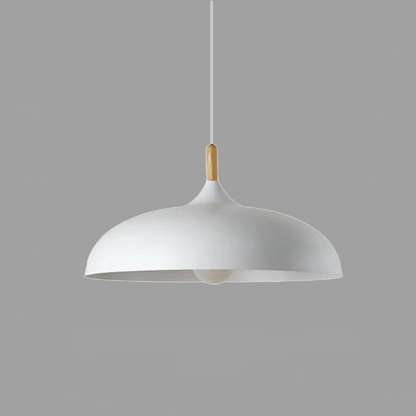 NordicOak Scandinavische eiken plafondlamp moderne LED hanglamp