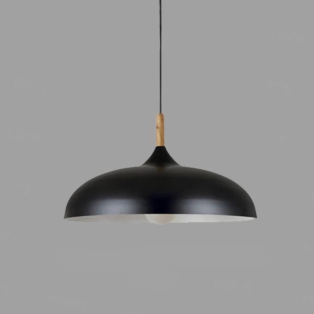 NordicOak Scandinavische eiken plafondlamp moderne LED hanglamp