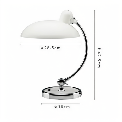NostaChic vintage ijzeren koepeltafellamp verstelbare bureau- en leeslamp