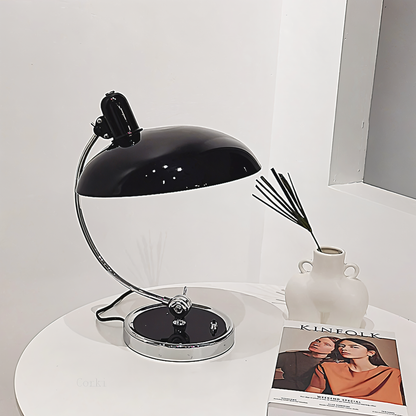 NostaChic vintage ijzeren koepeltafellamp verstelbare bureau- en leeslamp