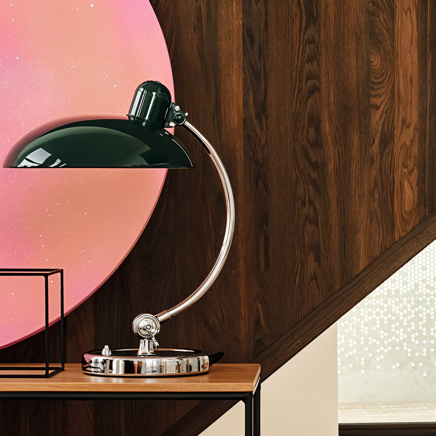 NostaChic vintage ijzeren koepeltafellamp verstelbare bureau- en leeslamp