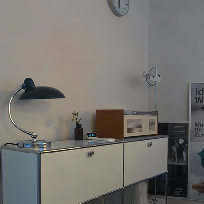 NostaChic vintage ijzeren koepeltafellamp verstelbare bureau- en leeslamp