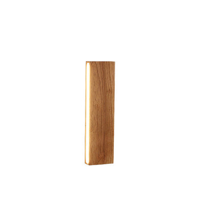OakBeam Massief Houten LED Wandlamp Minimalistische Natuurlijke Lamp