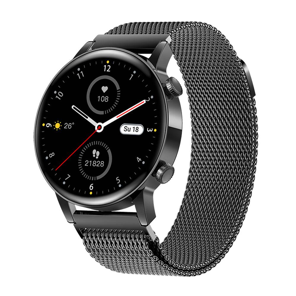 Orlina smartwatch voor vrouwen met fitness-tracking, slaapmonitoring en slimme meldingen