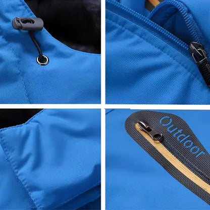 Geïsoleerd outdoor winterjack – winddicht en waterdicht