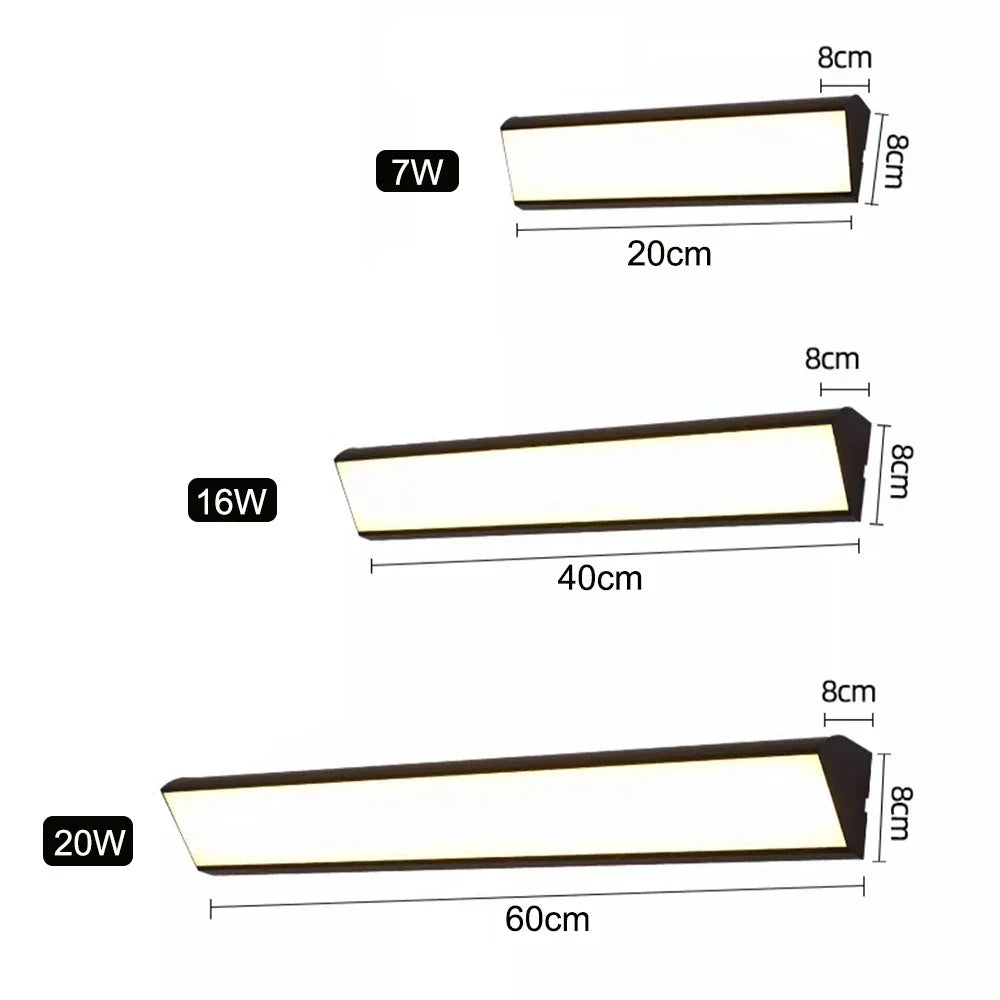 PatioGlow LED Buitenmuurlamp – Waterdichte Moderne Buitenlamp
