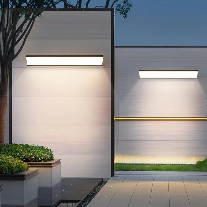 PatioGlow LED Buitenmuurlamp – Waterdichte Moderne Buitenlamp