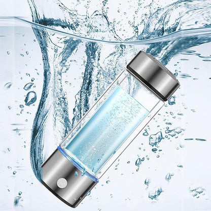 Draagbare Waterstof Waterfles met Oplaadbare Ionisator