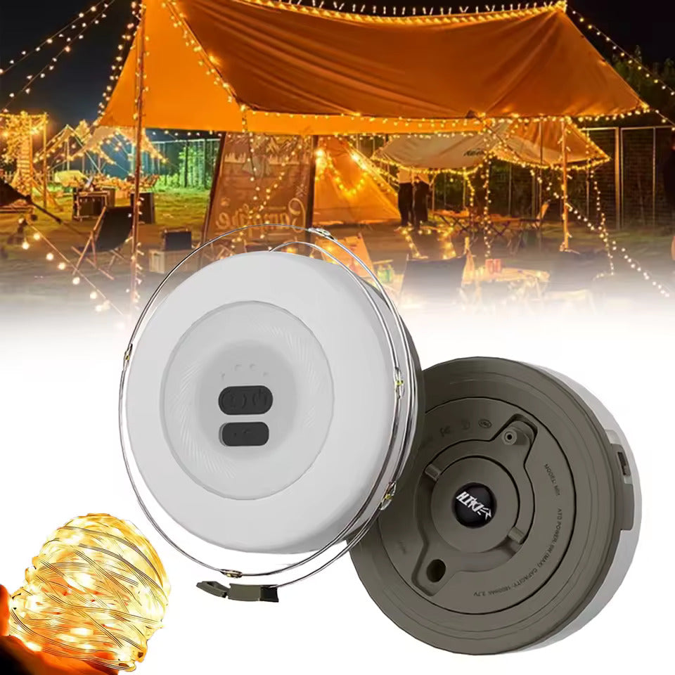 Draagbare LED Camping Sfeerverlichting USB Oplaadbaar Waterdicht 10m Sfeerverlichting