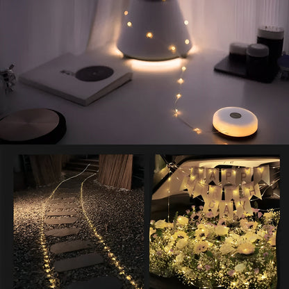 Draagbare LED Camping Sfeerverlichting USB Oplaadbaar Waterdicht 10m Sfeerverlichting