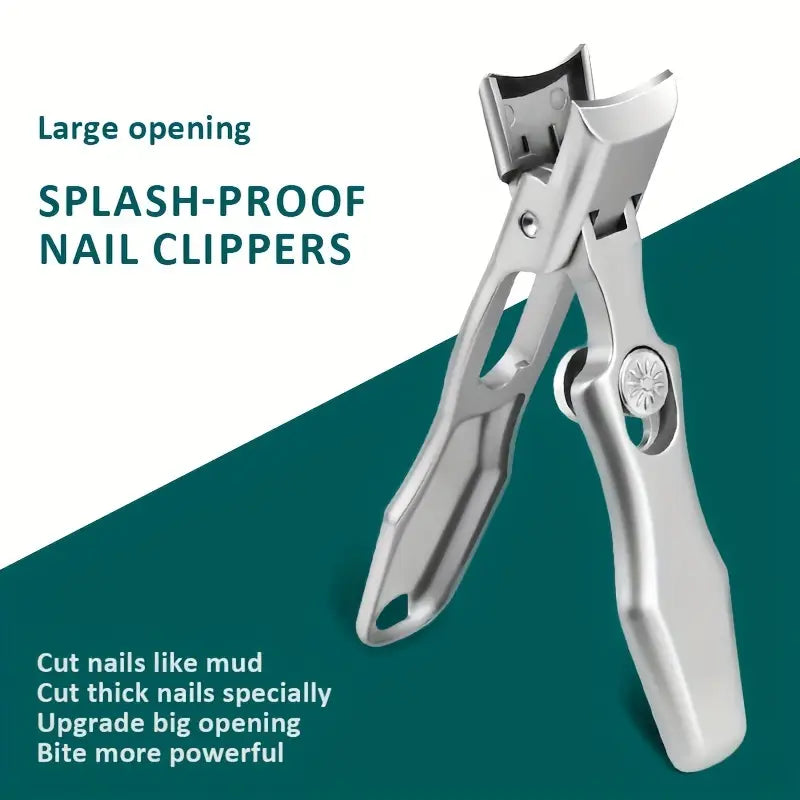 Precisie nagelknipper voor dikke nagels met brede bek en ergonomische grip