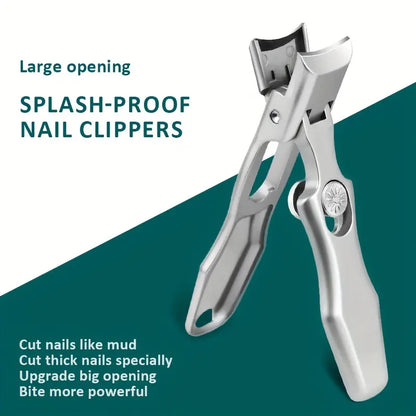 Precisie nagelknipper voor dikke nagels met brede bek en ergonomische grip